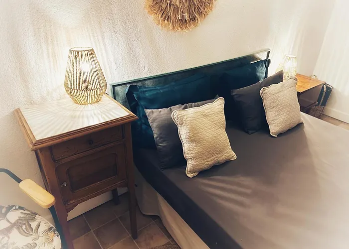 Residence Le Sunset Marseillan-Plage, Entre Mer Et Lagune De Thau, Etape Velo, Famille, Couple, Vrp, Toutou Admis, Jardin, Parking Prive Gratuit, Velos, Clim, Wifi Fibre Gratuite, Commodites, Plage Et Piste Cyclable A Proximite, 6 Couchages Nous Cont